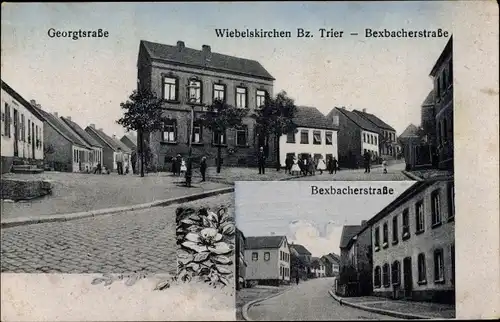 Ak Wiebelskirchen Neunkirchen im Saarland, Bexbacherstraße, Georgstraße