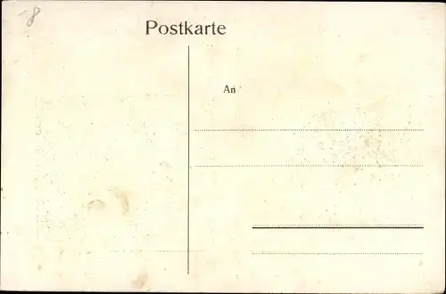 Fahnen Ak Dissen am Teutoburger Wald, Fahnen des Turnvereins, Weihe am 15.06.1907