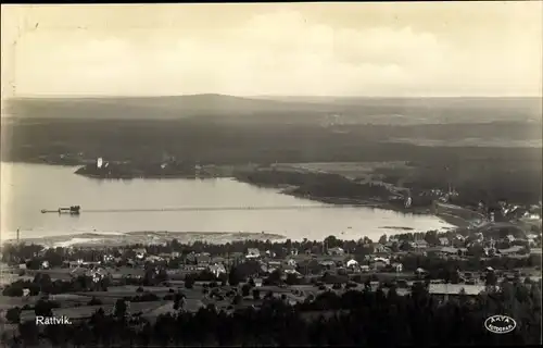 Ak Rättvik Schweden, Gesamtansicht