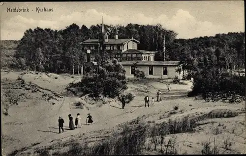 Ak Międzywodzie Heidebrink Dziwnów Dievenow Insel Wollin Pommern, Kurhaus