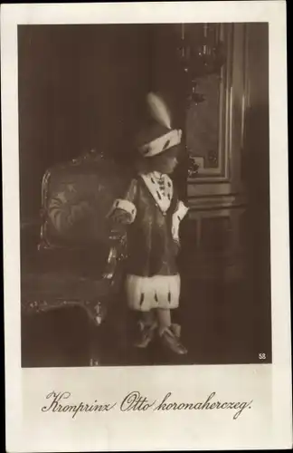 Ak Kronprinz Otto von Österreich