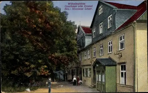 Ak Bad Wilhelmshöhe Kassel in Hessen, Gasthaus alte Drusel