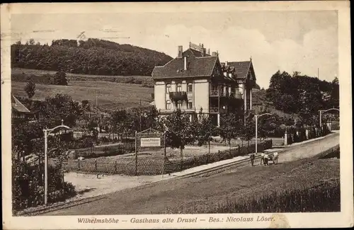 Ak Bad Wilhelmshöhe Kassel, Gasthaus Alte Drusel, Inh. Nicolaus Löser