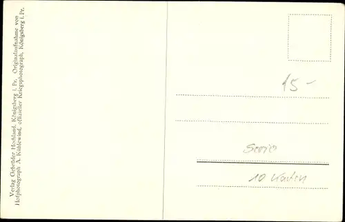 Ak Nesterow Stallupönen Ostpreußen, Bahnhof 1915, Kriegszerstörung I. WK