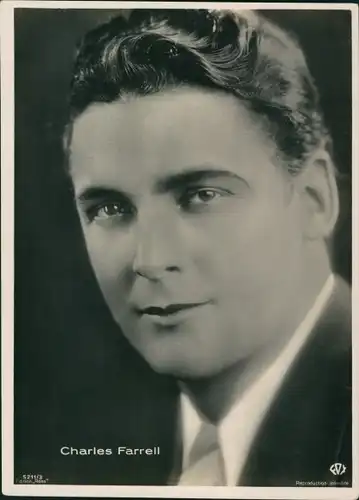 Ak Schauspieler Charles Farrell, Portrait