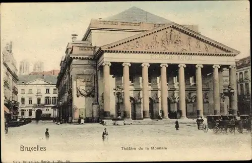 Postkarte Brüssel Brüssel, Theatre de la Monnaie