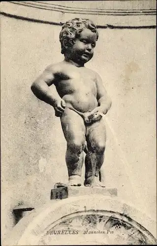 Ak Brüssel Brüssel, Manneken Pis