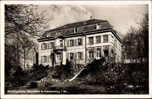 Ak Frankenberg in Sachsen, Erholungsheim Lützelhöhe