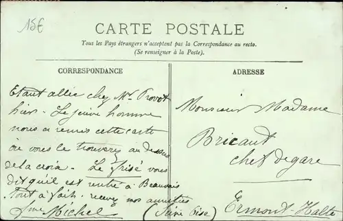 Ak Beauvais Oise, Jeanne Hachette-Feierlichkeiten, Place du Jeude Paume