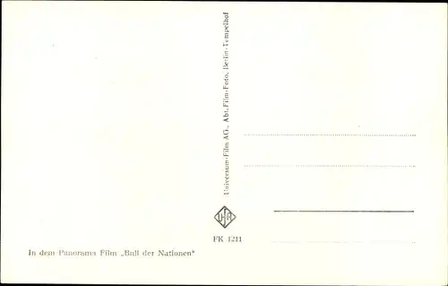 Ak Schauspielerin Ingrid Lutz, Portrait, Ball der Nationen, Autogramm