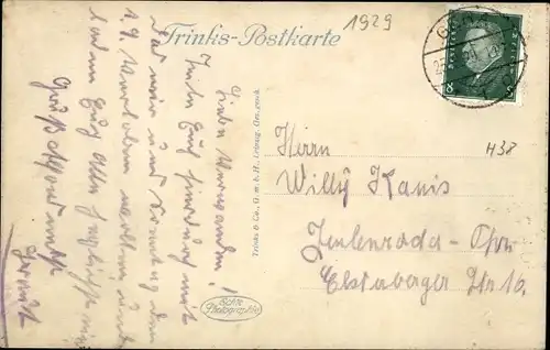 Ak Gera in Thüringen, Markt, Simsonbrunnen, Geschäfte