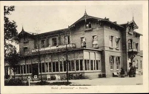 Ak Ruurlo Gelderland, Hotel Avenarius