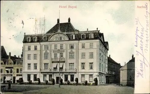 Ak Århus Aarhus Dänemark, Hotel Royal