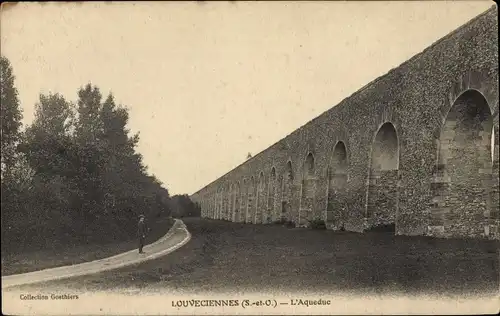 Ak Louveciennes Yvelines, L'Aqueduc