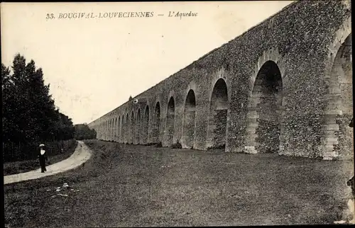 Ak Louveciennes Yvelines, L'Aqueduc