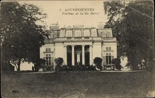 Ak Louveciennes Yvelines, Chateau de la Du Barry, Pavillon