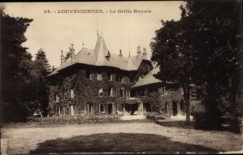 Ak Louveciennes Yvelines, The Royal Grille