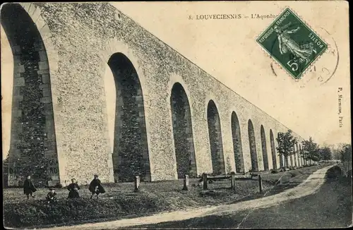 Ak Louveciennes Yvelines, Das Aquädukt