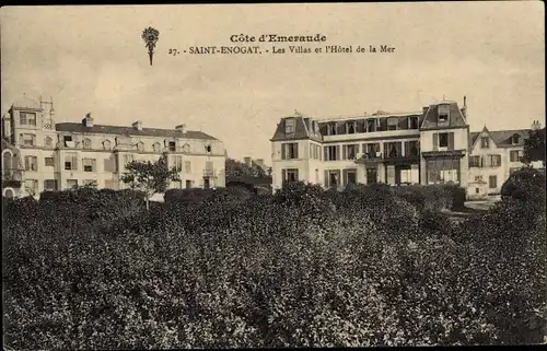 Ak Saint Enogat Dinard Ille et Vilaine, The Villas, Hotel de la Mer