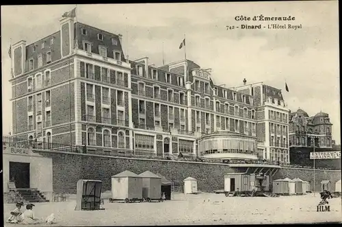 Ak Dinard Ille et Vilaine, The Royal Hotel