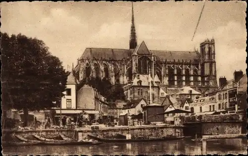 Ak Amiens-Somme, Kathedrale