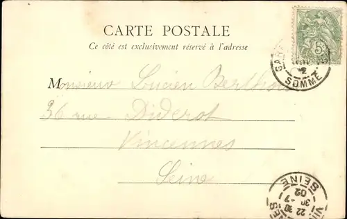 Ak Amiens-Somme, Museum der Picardie