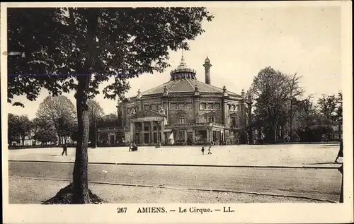 Ak Amiens Somme, Der Zirkus
