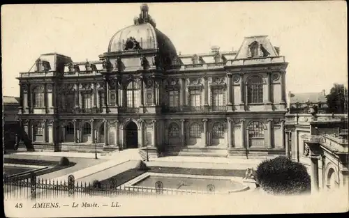 Ak Amiens Somme, Das Museum