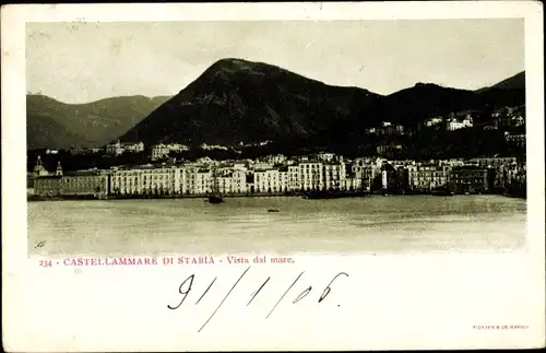 Ak Castellammare di Stabia Campania, Vista dal mare