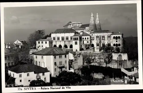 Ak Sintra Cintra Portugal, Palacio Nacional de Vile