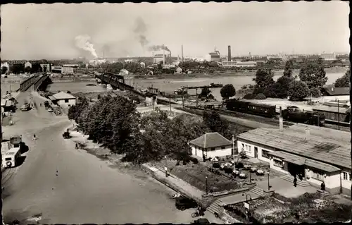 Ak Kehl am Rhein, Bahnhofs-Gaststätte