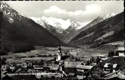 Ak Fulpmes in Tirol, Panorama, Stubaital, Stubaier Gletscher