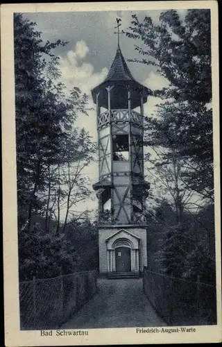 Ak Bad Schwartau in Holstein, Friedrich-August-Warte