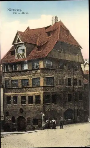 Ak Nürnberg in Mittelfranken, Albrecht Dürer Haus