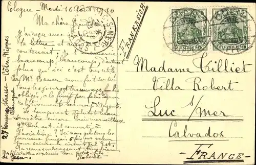 Ak Köln am Rhein, Deutscher Ring, Springbrunnen