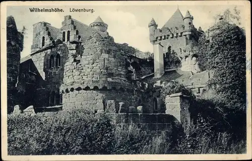 Ak Bad Wilhelmshöhe Kassel in Hessen, Löwenburg