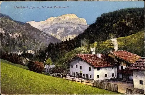 Ak Bad Reichenhall in Oberbayern, Mauthäusl, Gebirge