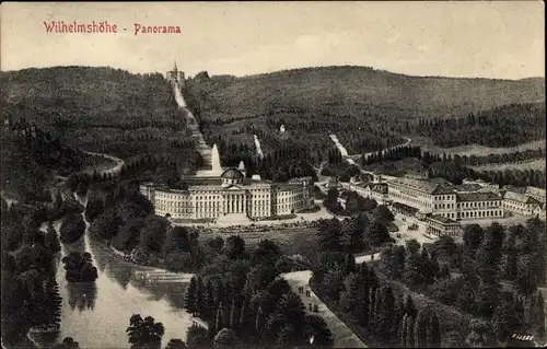 Ak Bad Wilhelmshöhe Kassel in Hessen, Panorama