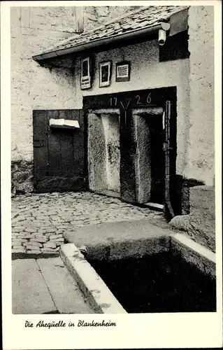 Ak Blankenheim an der Ahr Eifel, Ahrquelle