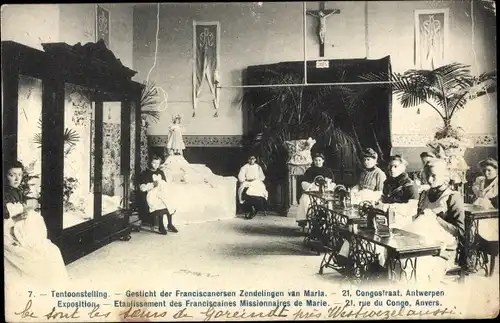 Ak Antwerpen Antwerpen Flandern, Gründung der Franziskanischen Missionare Mariens