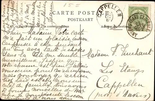 Ak Antwerpen Antwerpen Flandern, Gründung der Franziskanischen Missionare Mariens