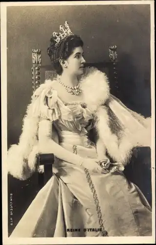 Ak Königin Elena von Montenegro, Italienisches Königshaus