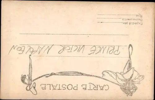 Ak Monsignore Prinz Victor Napoleon