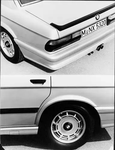 Foto Auto, BMW 5er, KFZ Kennz. M NX 5320