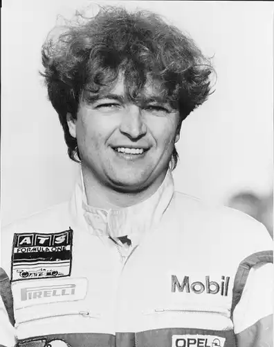 Foto Rennfahrer Jürgen Stöcklen, Opel