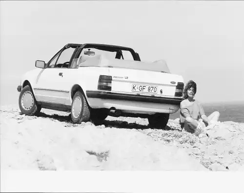 Foto Auto, Ford Escort Cabriolet, KFZ Kennz. K GF 870