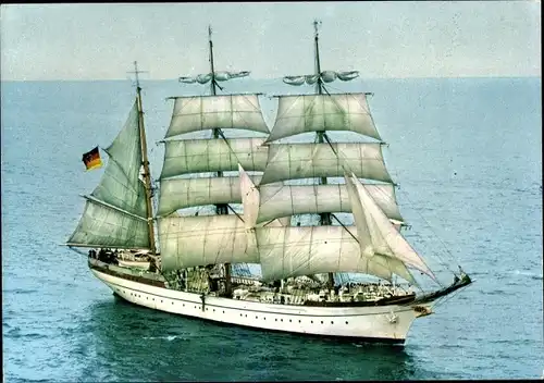 Ak Segelschulschiff Gorch Fock, Bundesmarine