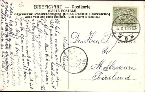 Passepartout Ak Den Helder Nordholland, Marinesloepen, Seeleute