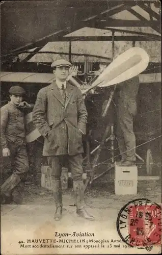 Ak Rhone, Lyon Aviation, Hauvette-Michelin, Monoplan Antoinette