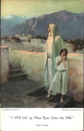Ak 121. Psalm, ich werde meine Augen zu den Hügeln erheben